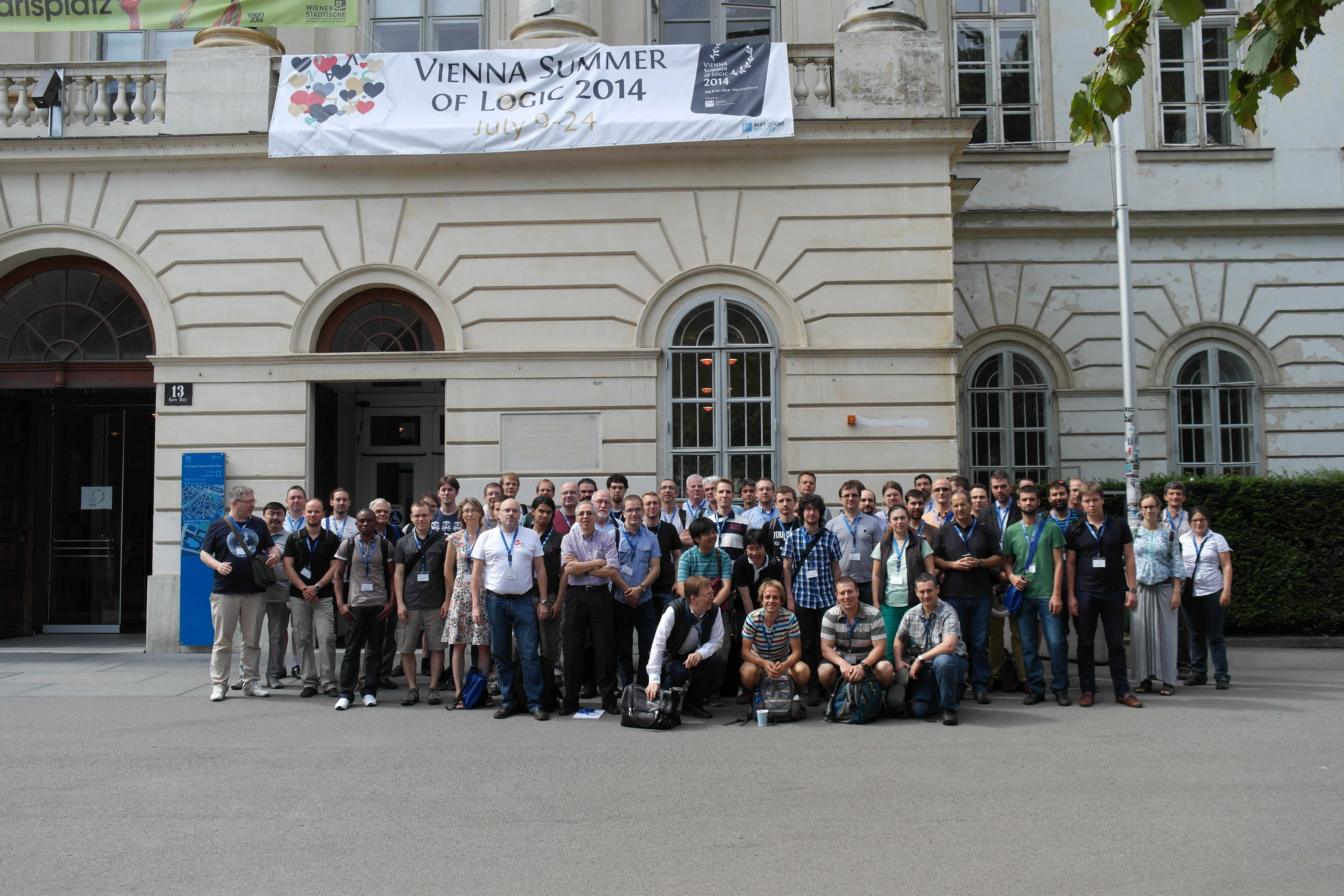 Group Photo SAT 2014 in Vienna