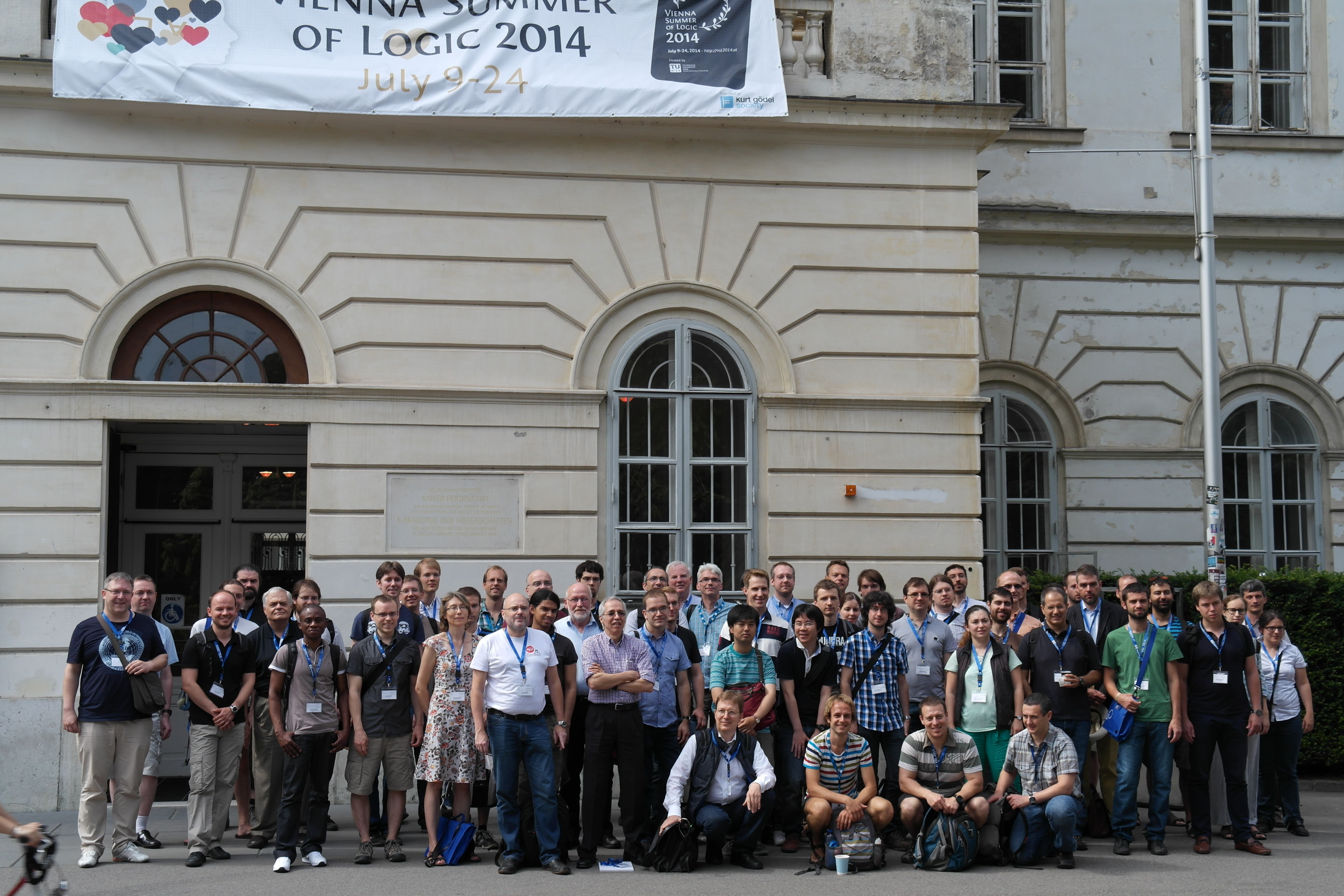 Group Photo SAT 2014 in Vienna