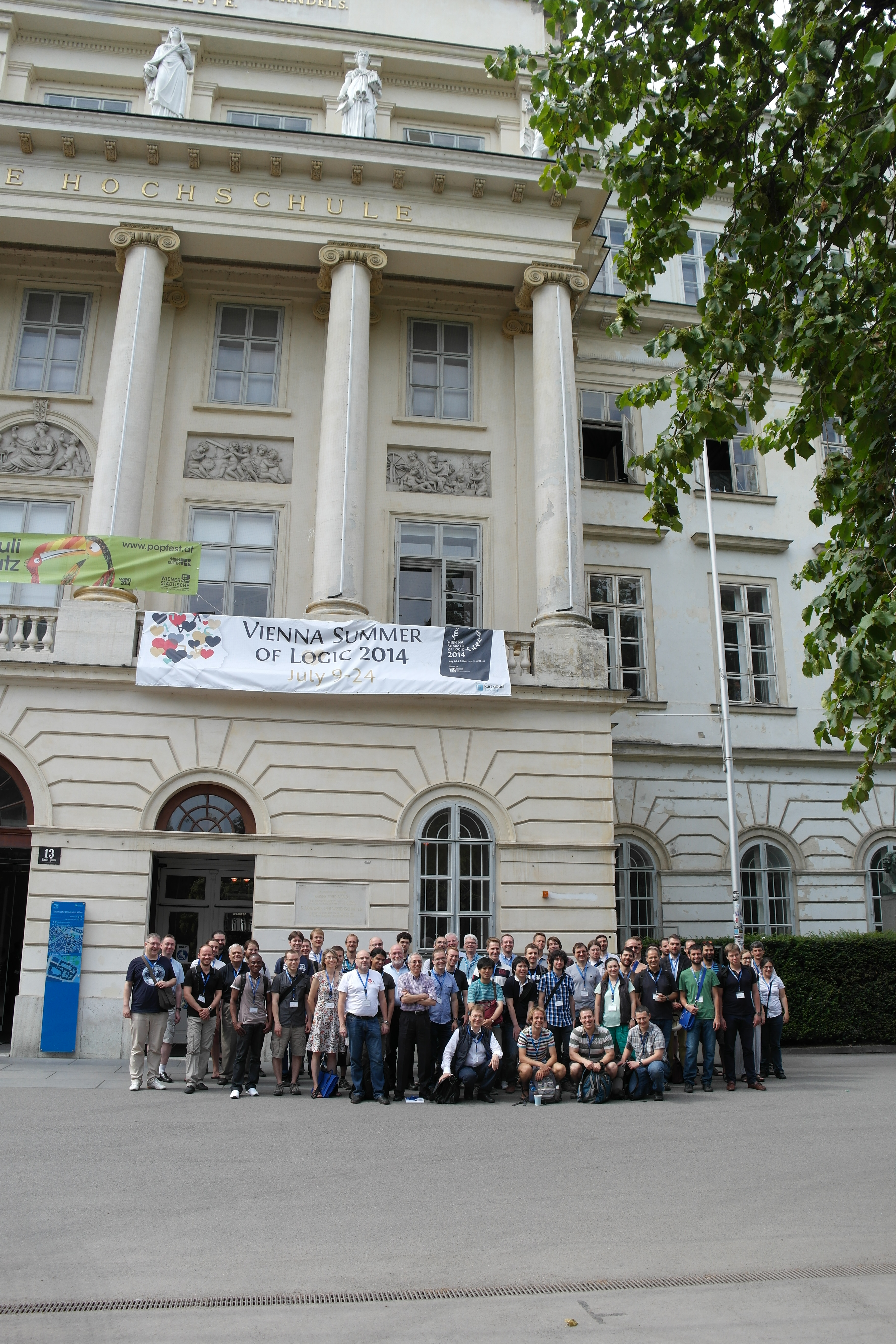 Group Photo SAT 2014 in Vienna